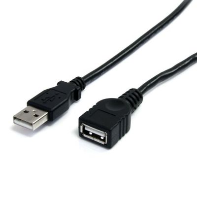 StarTech.com USBEXTAA10BK Cavo USB 2.0 da A ad A, M/F, 3 m, Nero