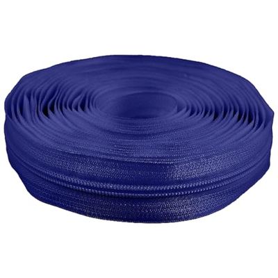 cyclingcolors 1x Cerniera Lampo n. 5 lunghezza 5 Metri Chiusure senza Cursore Tirante Zip Poliestere Abbagliamento Arredamento Cucito Giacche, blu reale