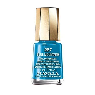 Mavala Mini Nail Polish Couleurs Lasting Color 287 long Blue Mountains