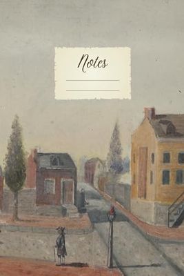 Notes: Lined Notebook Journal with Classical Vintage Art Aesthetic Design, 6x9, Ruled, 120 Premium Pages, 471