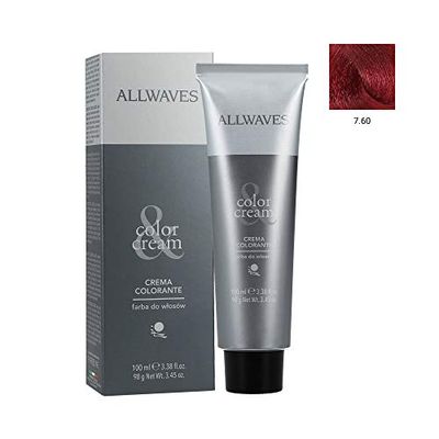 ALLWAVES Professionnelle Cream Color 7.60 Ruby, per stuk verpakt (1 x 100 ml)