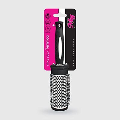 La Briantina Thermal brush for long hair and volume effect, retains heat and reduces drying times, diameter 44 mm