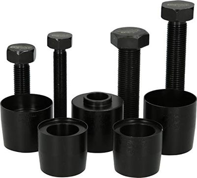 KS Tools 150.3635 Conjunto de ferramentas de montagem de retentor de eixo de teflon de Simmerring, 9 unidades