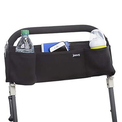 Joovy 900 Caboose Accessoire coffre de rangement, noir, 43,2 x 12,7 x 2,5 cm