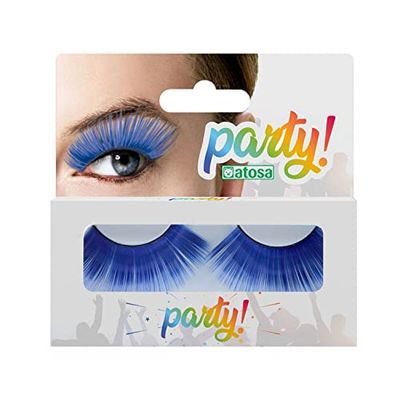 BigBuy Carnival- Ciglia, Multicolore, S1130815