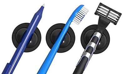 Schneider Klick-Fix Lot de 5 supports universels pour brosses à dents, câbles, stylos, etc. jusqu'à 150 g max