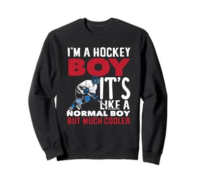 Hockey su prato Player I'm A Hockey Boy Cooler Felpa