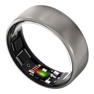 ULTRAHUMAN Ring AIR - Monitoraggio del sonno e del fitness, Anello intelligente per donne e uomini, Nessun costo per l'app per le funzionalità standard