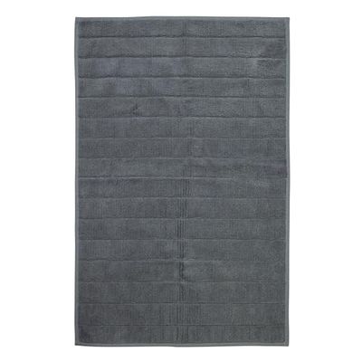 Jean & Len Tappeto da bagno antiscivolo, in 100% cotone, con rivestimento antiscivolo sul lato inferiore, adatto a lavatrici e asciugatrici, asciugatura rapida, tappetino da bagno 50x70 cm