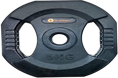 Sveltus Disque Pump Poignées-5 kg, Disco Maniglie Unisex-Adulto, Nero, Taglia Unica