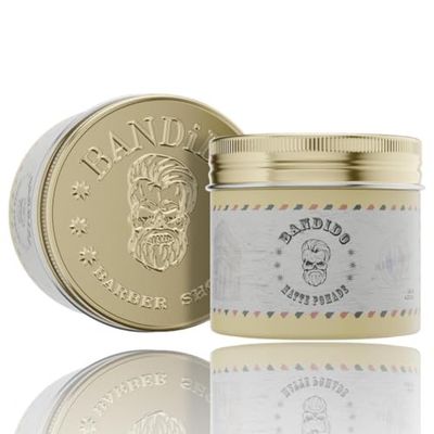 Bandido Matte Finish Pomade originale (125 ml), facile da modellare, per la tua acconciatura perfetta, effetto opaco, cera per capelli, cera per capelli