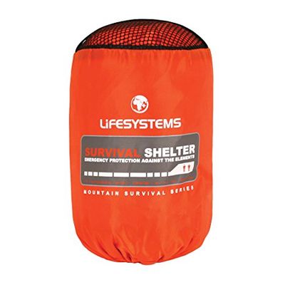 Refugio de emergencia Storm Mountain Survival de Lifesystems para senderismo y montañismo