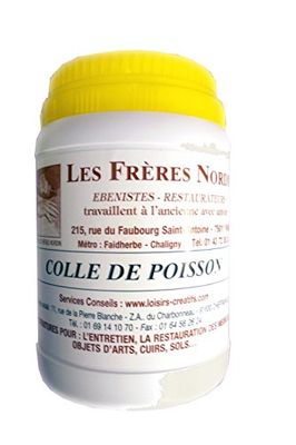 Les Frères Nordin 253520 Colle de Poisson 250ml, Incolore