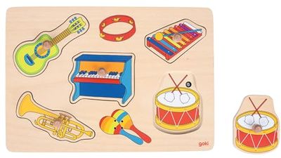 GOKI 57520 Music Sound Puzzle, Mixed