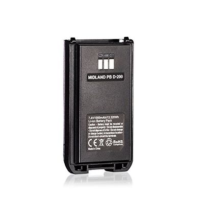 Midland PB-D200 batterij, zwart