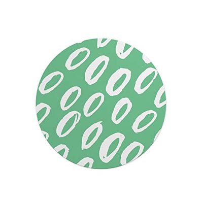 Questo Casa, Round Digital Printed Mouse Pad, Non-Slip Base, for Office and Home, Diameter:22cm
