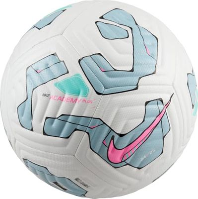 Nike Academy Plus fotboll, vit/Ocean Cube/Pink Blast, FZ2632-102, 5