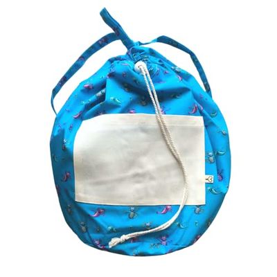 World Alive Aqua Dragons, Sac à Dos Mixte bébé, Bleu, Talla Única de 2 a 4 años