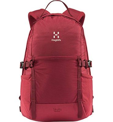 Haglöfs Skuta Rugzak voor volwassenen, 20 l, 4mh- rood/roodbruin (brick Red/Light Maroon Red), Eén maat, Tote