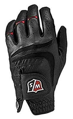Wilson Grip Plus Luvas de golfe para homem, preto, L
