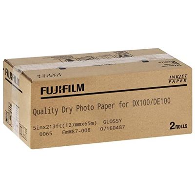 1x2 Fujifilm DL papel 230 g 127 mm x 65 m brillante