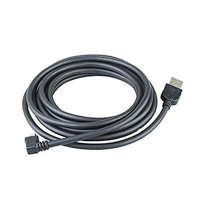 System-S Câble USB 2.0 pour USB-A vers USB Micro-B 300 cm Fiche coudée à 90° System-S