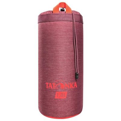 Tatonka Unisex – termoflaska för vuxna 1l termofodral, bordeaux röd, 1 l