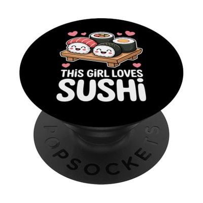 Esta chica ama a Suhsi PopSockets PopGrip Adhesivo