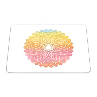 Bonamaison, Rectangle Pop Art Digital Printed Mouse Pad, Non-Slip Base, for Office and Home, Size: 22 x 18 cm