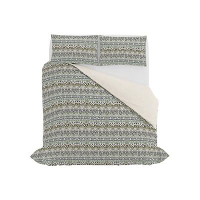 Italian Bed Linen Parure Housse de Couette Impression numérique Aurora, Kimo, Double 250x200 cm