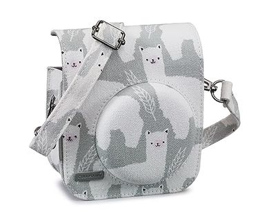 Cullmann - Rio Fit 120 - Llama - Borsa fotografica per Instax Mini 12 - Protezione da sporco e graffi - Sempre pronta all'uso