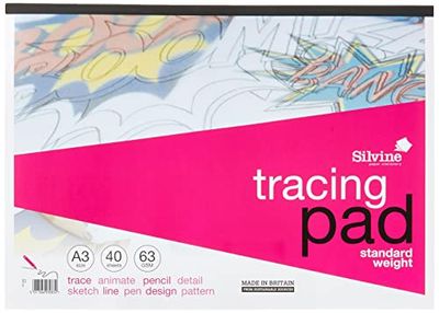 Silvine A3 Tracing Pad