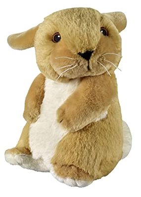 Bauer Spielwaren 12957 I Like My Planet Lapin en Peluche recyclé Beige