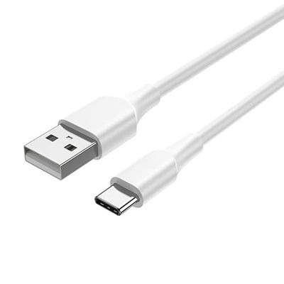 Glowster Cable USB tipo C trenzado de nylon de 1 m, color dorado, ideal para cargar y transferir datos de dispositivos compatibles.