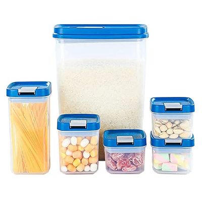 JOYBOS Set di 6 pezzi di scatola di immagazzinaggio per alimenti da cucina