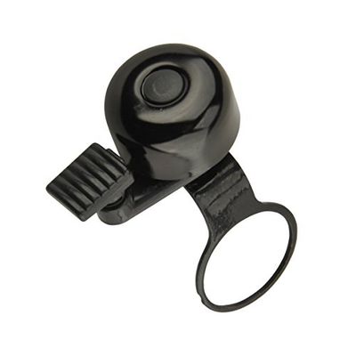 Fischer Adultos Manillar Mini Campana, Negro, One Size