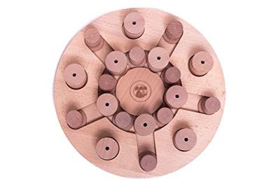 My Intelligent Pets Mandala & Star Giocattolo intelligente per cani Distributore di Dolcetti Interattivo Giocattolo per Cuccioli, giochi di Attivazione Mentale per Cani Puzzle Interattivo
