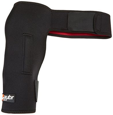 Laubr Sport Magnetische voet-manchet, wit/oranje, L