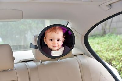Altabebe Rétroviseur arrière pour bébé, 100% incassable, réglable