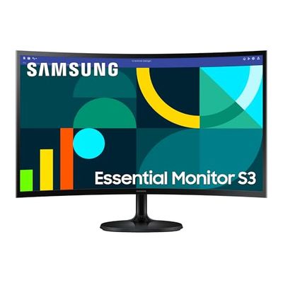 Samsung Monitor S36GD (S27D362), Curvo (1800R), 27'', 1920x1080 (Full HD), VA, 100Hz, 4ms (GtG), D-Sub, HDMI, Ingresso Audio, Eye Saver Mode, Flicker Free