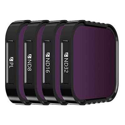 Freewell Standard Day - 4K-Serie - 4Pack Filters Kompatibel mit Hero9 Black, FW-H9B-STD