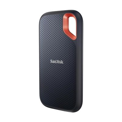 SanDisk 4 To Extreme Disque SSD portable, USB-C USB 3.2 Gén. 2, Disque SSD NVMe externe, jusqu'à 1050 Mo/s Résistance à la poussière et à l'eau classée IP65