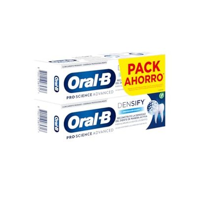 Oral-B Pro-Science Densify Protezione giornaliera Dentifricio, confezione risparmio 2 x 75 ml