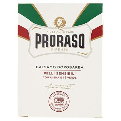 Proraso Balsamo Dopobarba Bianco per Pelli Sensibili, 100ml