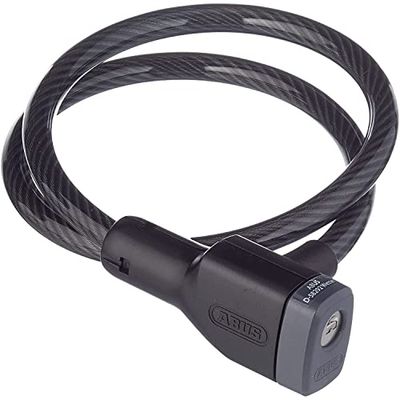 Abus 3790/14, Lucchetto a catena per motociclette, Nero (schwarz - schwarz), 180 cm