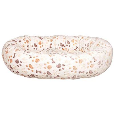 Trixie Lingo Dog Bed, 60 x 55 cm, White/Beige