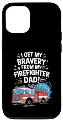 Firefighter Fire Truck Fireman for Boys Toddler Case for iPhone 12/12 Pro