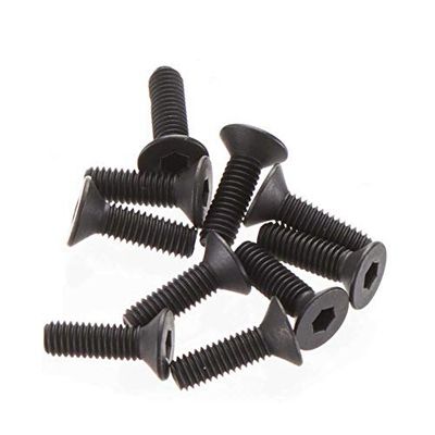 M3x10mm binnenzeskant platte kop (10)