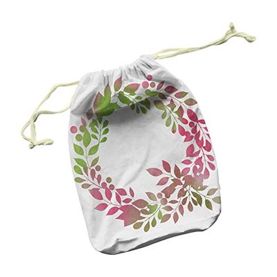 Questo Casa Imprimé Sacs de Coton avec Cordon, Sac À Provisions, Sac D'Épicerie, Pliable, Réutilisables, Taille: 40x50 Cm