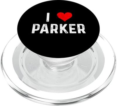 I Love Parker - Corazón - Desgastado PopSockets PopGrip para MagSafe